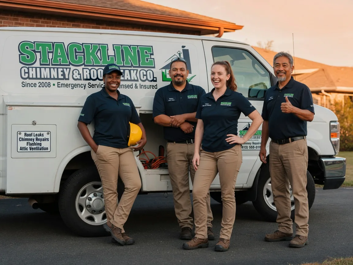 Chimney flashing repair company in Nemaha, IA